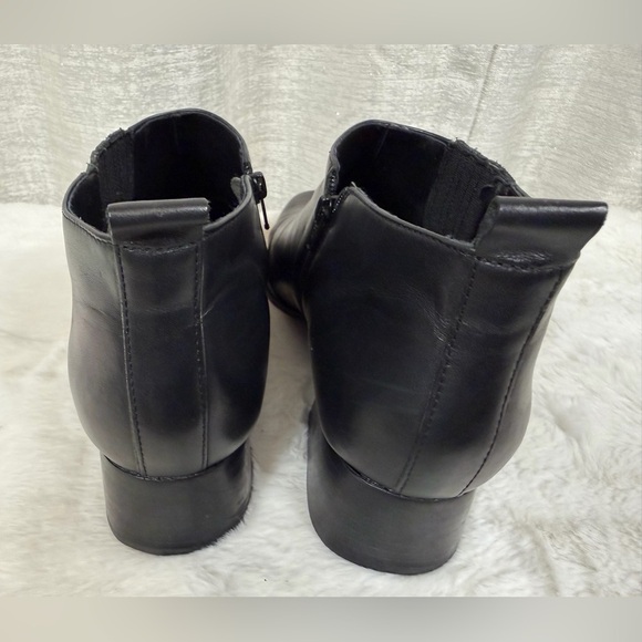 Tucker Women’s 9.5 Black Leather Ankle Boots - Picture 6 of 7